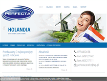 Tablet Screenshot of perfectazwrotpodatku.pl